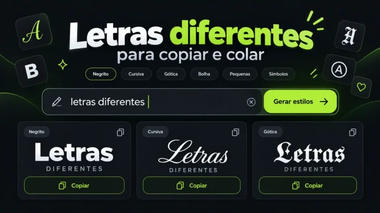 Letras Diferentes 1 Letras Diferentes